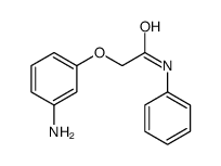 2-(3-氨基苯氧基)-N-苯基乙酰胺结构式