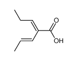 2,3-(E,E)-diene-valproic acid Structure