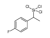 trichloro(1-(4-fluorophenyl)ethyl)silane Structure