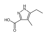 5-Ethyl-4-methyl-1H-pyrazole-3-carboxylicacid Structure