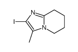 2-iodo-3-methyl-5,6,7,8-tetrahydroimidazo[1,2-a]pyridine Structure