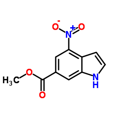 4-硝基-1H-吲哚-6-羧酸甲酯图片