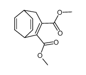 Bicyclo[3.2.2]nona-2,6,8-triene-2,3-dicarboxylic acid dimethyl ester Structure