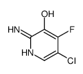 2-氨基-5-氯-4-氟-3-羟基吡啶结构式