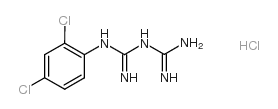 1-(2,4-二氯苯基)双胍盐酸盐结构式