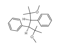racem.-2,5-dimethoxy-2,5-dimethyl-3,4-diphenyl-hexane结构式