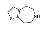 5,6,7,8-四氢-4H-噻吩并[2,3-d]氮杂结构式