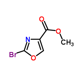 2-溴恶唑-4-甲酸甲酯结构式