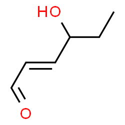 4-hydroxyhexenal结构式