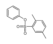 phenyl 2,5-dimethylbenzenesulfonate结构式
