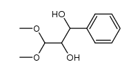 1,1-dimethoxy-3-phenylpropane-2,3-diol结构式