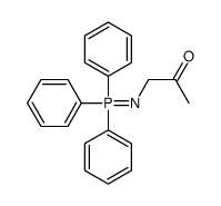 1-[(triphenyl-λ5-phosphanylidene)amino]propan-2-one Structure