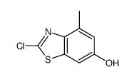 2-Chloro-4-methyl-1,3-benzothiazol-6-ol结构式