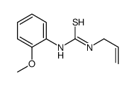 1-Allyl-3-(2-methoxyphenyl)thiourea结构式
