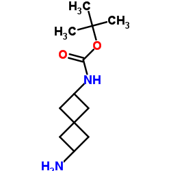 N-(2-氨螺[3.3]庚-6-基)氨基甲酸叔-丁基酯结构式