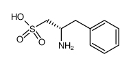(S)-2-AMINO-3-PHENYLPROPANE-1-SULFONICACIDHYDROCHLORIDE结构式