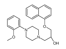 R-(+)-Naftopidil结构式