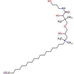 泛醇基羟丙基硬脂基二甲基氯化铵结构式