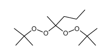 di-tert-butyl 1-methyl-butane-1,1-diyl bis-peroxide结构式