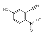 2-硝基-5-羟基苯甲腈结构式