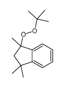1-tert-butylperoxy-1,3,3-trimethyl-2H-indene结构式