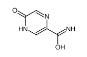 5-羟基吡嗪-2-甲酰胺结构式