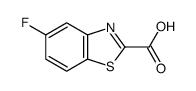 5-氟苯并噻唑-2-羧酸结构式