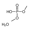 dimethyl hydrogen phosphate,hydrate Structure