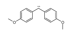 p,p'-dimethoxydiphenylmethylene结构式