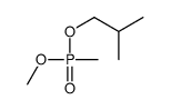 Isobutyl methyl methylphosphonate Structure