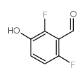 2,6-二氟-3-羟基苯甲醛结构式