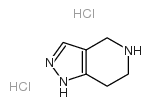 4,5,6,7-四氢-1H-吡唑并[4,3-c]吡啶二盐酸盐结构式