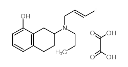 (Z)-but-2-enedioic acid,7-[[(E)-3-iodoprop-2-enyl]-propylamino]-5,6,7,8-tetrahydronaphthalen-2-ol Structure