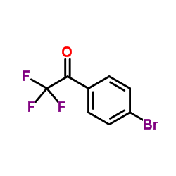4'-溴-2,2,2-三氟苯乙酮结构式