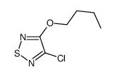 3-butoxy-4-chloro-1,2,5-thiadiazole Structure