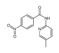 N-(5-methylpyridin-2-yl)-4-nitrobenzamide Structure