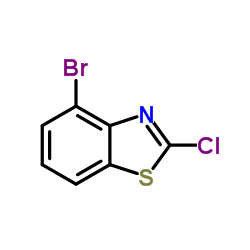 4-Bromo-2-chlorobenzo[d]thiazole structure