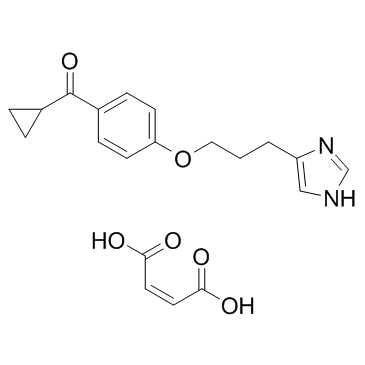 Ciproxifan马来酸盐结构式
