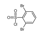 2,6-Dibromobenzenesulfonyl chloride structure
