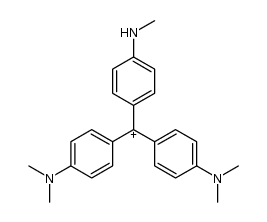 methyl violet carbocation Structure