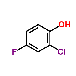 2-氯-4-氟苯酚结构式