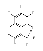 1,2,3,4,5-pentafluoro-6-(1,1,3,3,3-pentafluoroprop-1-en-2-yl)benzene结构式