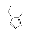 1-乙基-2-甲基-1H-咪唑结构式
