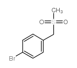 1-溴-4-((甲磺酰基)甲基)苯结构式