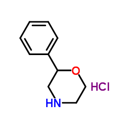 2-苯基吗啉盐酸盐结构式