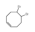 Cyclooctene, 5,6-dibromo-结构式