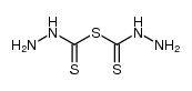 bis-thiohydrazinocarbonyl-sulfane结构式
