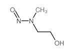 2-(甲基亚硝基氨基)乙醇结构式