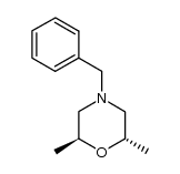 (2S,6S)-4-benzyl-2,6-dimethylmorpholine结构式
