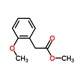 2-甲氧基苯基乙酸甲酯结构式